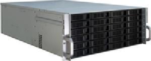 Inter-Tech 4U-4424 - Rack - Server - Schwarz - Silber - ATX - EATX - EEB - Mini-ITX - uATX - Metall - 4U